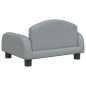 vidaXL Cama para perros de tela gris claro 50x40x30 cm vidaXL Cama para perros de tela gris claro 50x40x30 cm