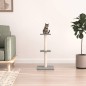 vidaXL Rascador para gatos con postes de sisal gris claro 73 cm vidaXL Rascador para gatos con postes de sisal gris claro 73 cm