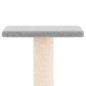vidaXL Rascador para gatos con postes de sisal gris claro 73 cm vidaXL Rascador para gatos con postes de sisal gris claro 73 cm