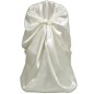 Set de 6 Fundas de color crema para sillas, banquetes y bodas Set de 6 Fundas de color crema para sillas, banquetes y bodas