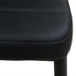 vidaXL Conjunto de mesas y sillas de comedor de cinco piezas negro vidaXL Conjunto de mesas y sillas de comedor de cinco piezas negro