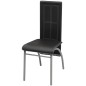 vidaXL Conjunto de comedor de cinco piezas negro vidaXL Conjunto de comedor de cinco piezas negro