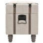 vidaXL Bancos de almacenamiento 3 piezas madera y acero 112x37x45 cm vidaXL Bancos de almacenamiento 3 piezas madera y acero 112x37x45 cm