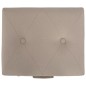 vidaXL Taburetes de almacenamiento 3 piezas beige de tela vidaXL Taburetes de almacenamiento 3 piezas beige de tela