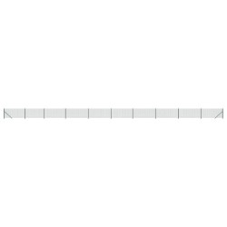 vidaXL Cerca de alambre con brida verde 1x25 m