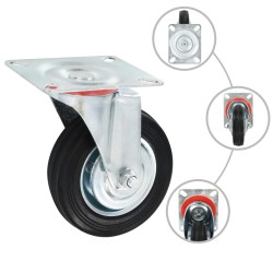 vidaXL Ruedas giratorias 32 unidades 100 mm 