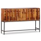 vidaXL Aparador de madera maciza de sheesham 120x30x80 cm vidaXL Aparador de madera maciza de sheesham 120x30x80 cm