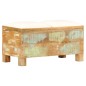 vidaXL Banco de almacenamiento de madera reciclada maciza 80x40x40 cm vidaXL Banco de almacenamiento de madera reciclada maciza 80x40x40 cm