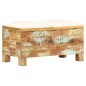 vidaXL Banco de almacenamiento de madera reciclada maciza 80x40x40 cm vidaXL Banco de almacenamiento de madera reciclada maciza 80x40x40 cm