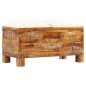 vidaXL Banco de almacenamiento de madera reciclada maciza 80x40x40 cm vidaXL Banco de almacenamiento de madera reciclada maciza 80x40x40 cm