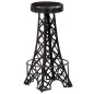 vidaXL Taburetes de barra de cocina 2 unidades cuero auténtico vidaXL Taburetes de barra de cocina 2 unidades cuero auténtico