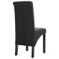 vidaXL Sillas de comedor 2 unidades tela gris oscura vidaXL Sillas de comedor 2 unidades tela gris oscura