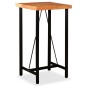 vidaXL Set de muebles de bar 3 piezas acacia y madera reciclada vidaXL Set de muebles de bar 3 piezas acacia y madera reciclada