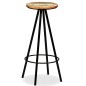 vidaXL Set muebles de bar 3 piezas madera maciza reciclada vidaXL Set muebles de bar 3 piezas madera maciza reciclada