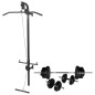 vidaXL Máquina de musculación de pared con pesas y mancuernas 60,5 kg vidaXL Máquina de musculación de pared con pesas y mancuernas 60,5 kg