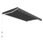 vidaXL Toldo plegable de operación manual 300 cm antracita vidaXL Toldo plegable de operación manual 300 cm antracita