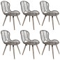 vidaXL Sillas de comedor 6 unidades ratán natural marrón vidaXL Sillas de comedor 6 unidades ratán natural marrón