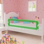 vidaXL Barandilla de seguridad cama de niño 2 uds verde 150x42 cm vidaXL Barandilla de seguridad cama de niño 2 uds verde 150x42 cm