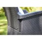 Keter Sillas de jardín reclinables Vermont 2 uds grafito Keter Sillas de jardín reclinables Vermont 2 uds grafito