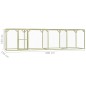 vidaXL Gallinero de madera de pino impregnada 1,5x6x1,5 m vidaXL Gallinero de madera de pino impregnada 1,5x6x1,5 m