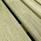 vidaXL Baldosas de porche 30 unidades madera verde 50x50 cm vidaXL Baldosas de porche 30 unidades madera verde 50x50 cm