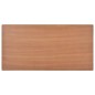vidaXL Juego de comedor 5 piezas acero y madera contrachapada marrón vidaXL Juego de comedor 5 piezas acero y madera contrachapada marrón