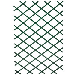 Nature Enrejado de jardín de PVC verde 2 unidades 100x200 cm 