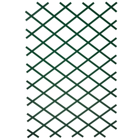 Nature Enrejado de jardín de PVC verde 2 unidades 100x200 cm 
