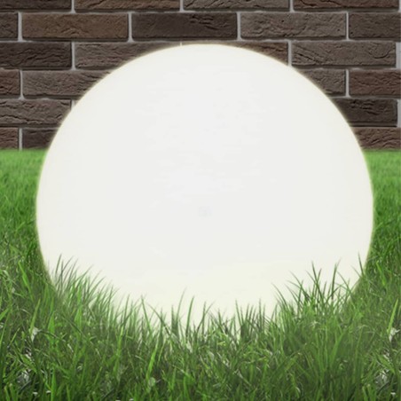 vidaXL Lámparas de bola LED 2 unidades esféricas PMMA 50 cm