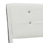 vidaXL Cama con colchón cuero sintético blanco 120x200 cm vidaXL Cama con colchón cuero sintético blanco 120x200 cm