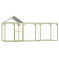 vidaXL Gallinero de madera de pino impregnada 4,5x1,5x2 m vidaXL Gallinero de madera de pino impregnada 4,5x1,5x2 m