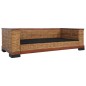 vidaXL Juego de sofás con cojines 2 piezas de ratán natural marrón vidaXL Juego de sofás con cojines 2 piezas de ratán natural marrón