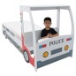 vidaXL Cama infantil coche de policía colchón 7 zonas H3 90x200 cm vidaXL Cama infantil coche de policía colchón 7 zonas H3 90x200 cm