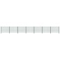 vidaXL Panel de valla con postes de hierro verde 11,9x1,2 m vidaXL Panel de valla con postes de hierro verde 11,9x1,2 m