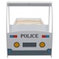 vidaXL Cama infantil coche de policía colchón 7 zonas H2 H3 90x200 cm vidaXL Cama infantil coche de policía colchón 7 zonas H2 H3 90x200 cm