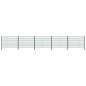 vidaXL Panel de valla con postes de hierro verde 8,5x1,2 m vidaXL Panel de valla con postes de hierro verde 8,5x1,2 m