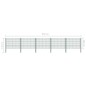 vidaXL Panel de valla con postes de hierro verde 8,5x1,2 m vidaXL Panel de valla con postes de hierro verde 8,5x1,2 m