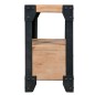vidaXL Mesitas de noche 2 uds madera maciza acacia y acero 40x30x54 cm vidaXL Mesitas de noche 2 uds madera maciza acacia y acero 40x30x54 cm