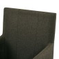 vidaXL Sillas de comedor con reposabrazos 6 unidades tela marrón vidaXL Sillas de comedor con reposabrazos 6 unidades tela marrón