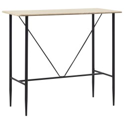 vidaXL Juego de mesa alta y taburetes 5 piezas plástico gris