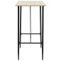 vidaXL Juego de mesa alta y taburetes 5 piezas plástico gris vidaXL Juego de mesa alta y taburetes 5 piezas plástico gris