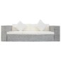 vidaXL Juego de sofás con cojines 2 piezas de ratán natural gris vidaXL Juego de sofás con cojines 2 piezas de ratán natural gris