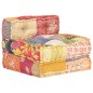 vidaXL Puf modular de tela patchwork vidaXL Puf modular de tela patchwork