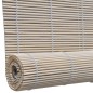 vidaXL Estor enrollable de bambú natural 4 unidades 120x160 cm vidaXL Estor enrollable de bambú natural 4 unidades 120x160 cm