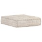 vidaXL Puf modular de tela beige vidaXL Puf modular de tela beige