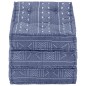 vidaXL Puf modular de tela Indigo vidaXL Puf modular de tela Indigo