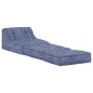 vidaXL Puf modular de tela Indigo vidaXL Puf modular de tela Indigo