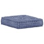 vidaXL Puf modular de tela Indigo vidaXL Puf modular de tela Indigo