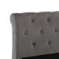 vidaXL Estructura de cama terciopelo gris 200x200 cm vidaXL Estructura de cama terciopelo gris 200x200 cm