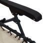 vidaXL Sillas plegables 2 unidades textilene crema vidaXL Sillas plegables 2 unidades textilene crema